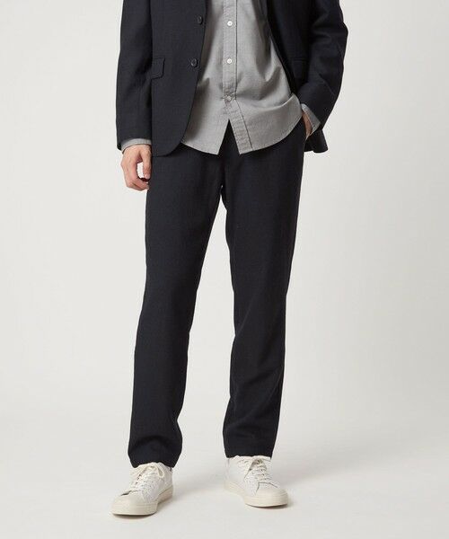 green label relaxing / グリーンレーベル リラクシング その他パンツ | ウォッシャブル ホームスパン ナロー ユーティリティパンツ S1 -ストレッチ- | 詳細22