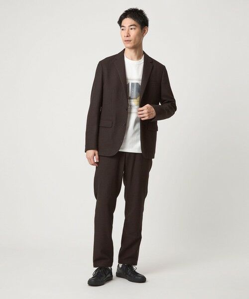 green label relaxing / グリーンレーベル リラクシング その他パンツ | ウォッシャブル ホームスパン ナロー ユーティリティパンツ S1 -ストレッチ- | 詳細25