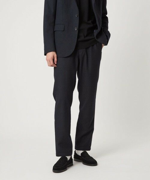 green label relaxing / グリーンレーベル リラクシング その他パンツ | ウォッシャブル ホームスパン ナロー ユーティリティパンツ S1 -ストレッチ- | 詳細30