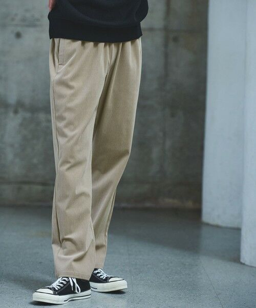 green label relaxing/グリーンレーベル リラクシング コーデュロイ PLAY-PANTS イージーパンツ W2 -ストレッチ- BEIGE S green label relaxing/グリーンレーベル リラクシング コーデュロイ PLAY-PANTS イージーパンツ W2 -ストレッチ- BEIGE S