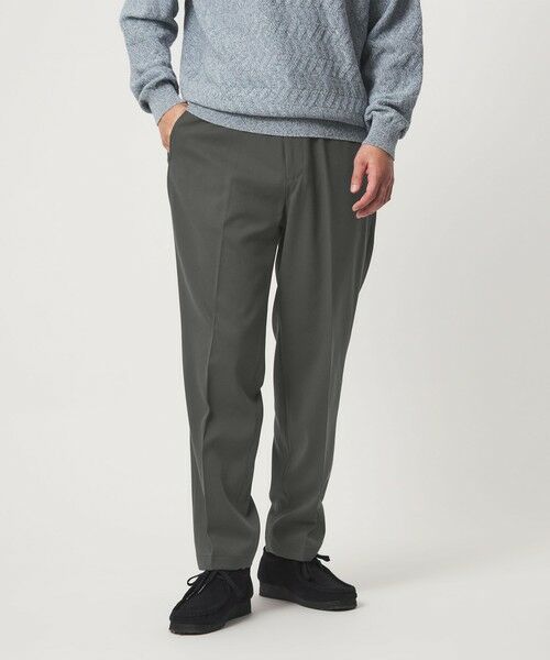 green label relaxing / グリーンレーベル リラクシング その他パンツ | TRW W2 ワイド ユーティリティパンツ イージーパンツ -ストレッチ-(MD.GRAY)