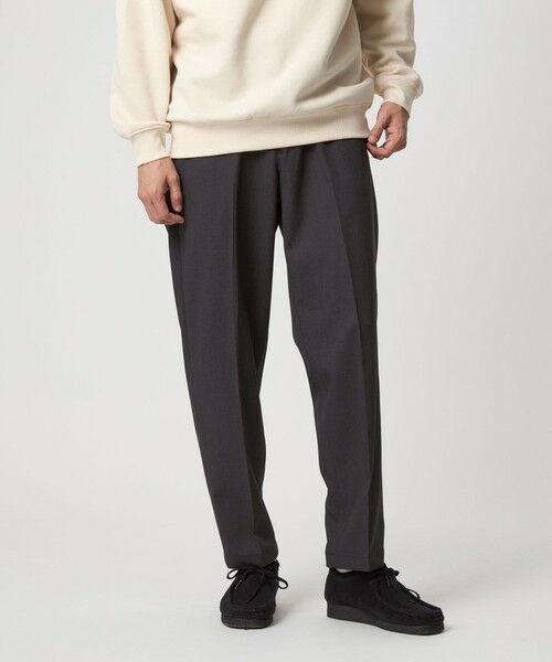 green label relaxing/グリーンレーベル リラクシング TRW W2 ワイド ユーティリティパンツ イージーパンツ -ストレッチ- DK. GRAY S green label relaxing/グリーンレーベル リラクシング TRW W2 ワイド ユーティリティパンツ イージーパンツ -ストレッチ- DK. GRAY S