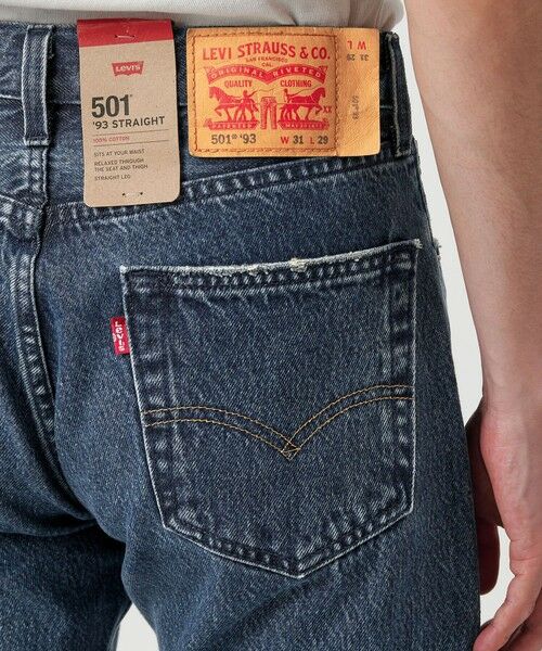 green label relaxing / グリーンレーベル リラクシング デニムパンツ | 【別注】＜Levi's(R)＞501(R) ’93 STRAIGHT デニム パンツ ジーンズ | 詳細17