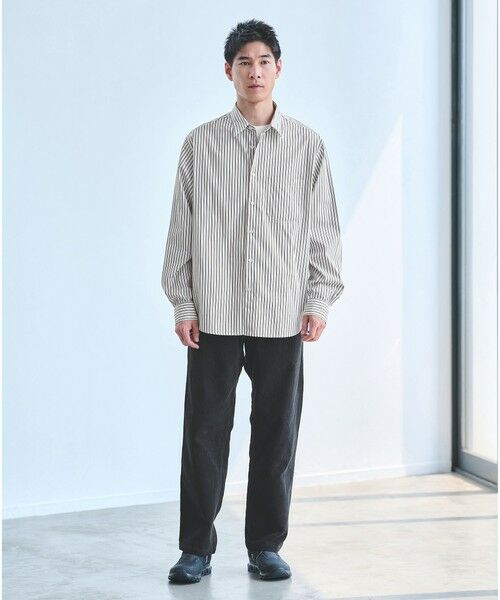 green label relaxing / グリーンレーベル リラクシング その他パンツ | 【別注】<Gramicci>コーデュロイ ワイド テーパード パンツ | 詳細1