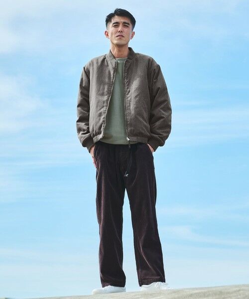 green label relaxing / グリーンレーベル リラクシング その他パンツ | 【別注】<Gramicci>コーデュロイ ワイド テーパード パンツ | 詳細12