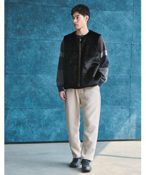 green label relaxing / グリーンレーベル リラクシング その他パンツ | 【別注】＜Lee＞FLeeasy Narrow ポリエステル イージーパンツ | 詳細8