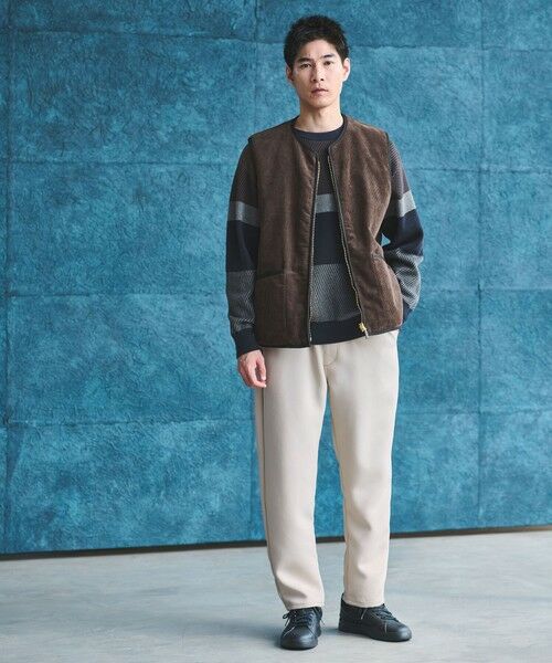 green label relaxing / グリーンレーベル リラクシング その他パンツ | 【別注】＜Lee＞FLeeasy Narrow ポリエステル イージーパンツ | 詳細9