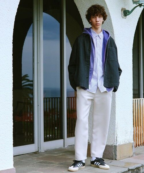 green label relaxing / グリーンレーベル リラクシング その他パンツ | 【別注】＜Lee＞FLeeasy Narrow ポリエステル イージーパンツ | 詳細10