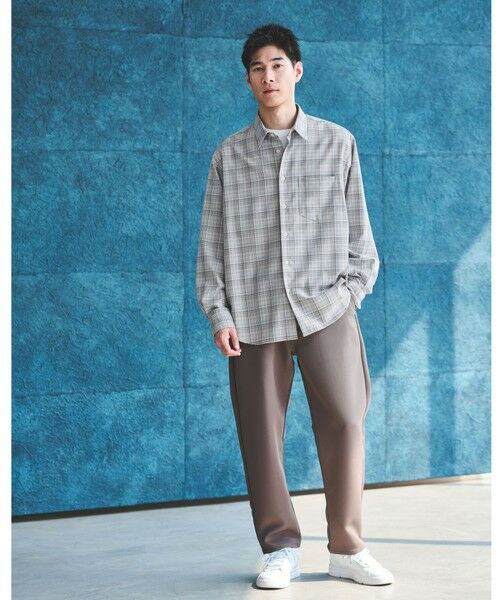 green label relaxing / グリーンレーベル リラクシング その他パンツ | 【別注】＜Lee＞FLeeasy Narrow ポリエステル イージーパンツ | 詳細14