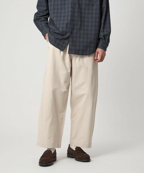 green label relaxing / グリーンレーベル リラクシング チノ・ワークパンツ | 【WEB限定】＜3/2 WORKS＞GLR ワイドチノ チノパンツ | 詳細9