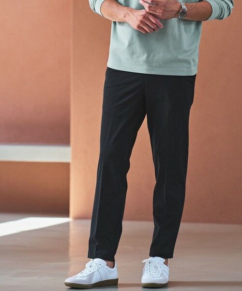 green label relaxing / グリーンレーベル リラクシング その他パンツ | 【WEB限定】JUST fit ジャージ イージースラックス パンツ(NAVY)