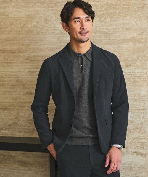 green label relaxing / グリーンレーベル リラクシング テーラードジャケット | 【WEB限定】JUST fit コーデュロイ ナロー セットアップ -ストレッチ- | 詳細1