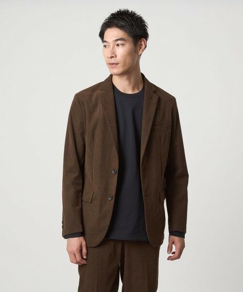 green label relaxing / グリーンレーベル リラクシング テーラードジャケット | 【WEB限定】JUST fit コーデュロイ ナロー セットアップ -ストレッチ- | 詳細27