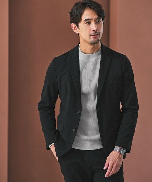 green label relaxing / グリーンレーベル リラクシング テーラードジャケット | 【WEB限定】JUST fit ウールライク ナロー セットアップ -ストレッチ- | 詳細29