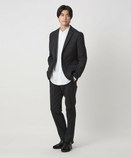 green label relaxing / グリーンレーベル リラクシング テーラードジャケット | F-LET ナロー ジャケット -ストレッチ- | 詳細1
