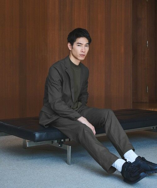 green label relaxing / グリーンレーベル リラクシング テーラードジャケット | F-LET ナロー ジャケット -ストレッチ- | 詳細4