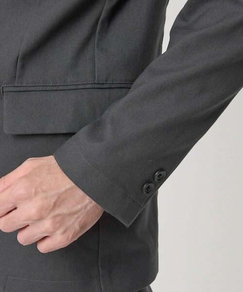 green label relaxing / グリーンレーベル リラクシング テーラードジャケット | F-LET ナロー ジャケット -ストレッチ- | 詳細11