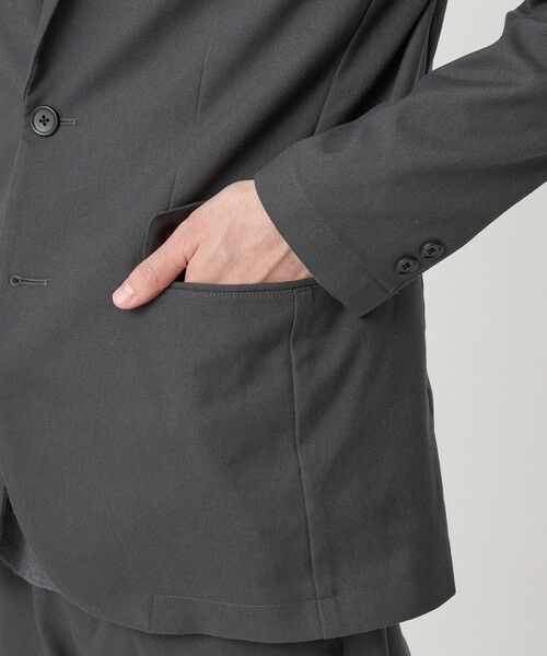 green label relaxing / グリーンレーベル リラクシング テーラードジャケット | F-LET ナロー ジャケット -ストレッチ- | 詳細12