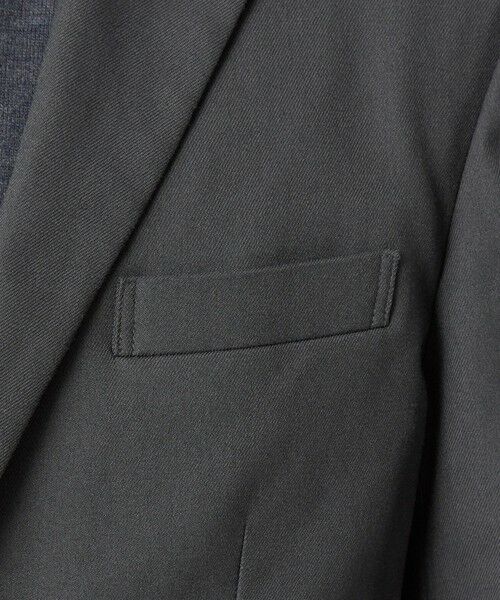 green label relaxing / グリーンレーベル リラクシング テーラードジャケット | F-LET ナロー ジャケット -ストレッチ- | 詳細13