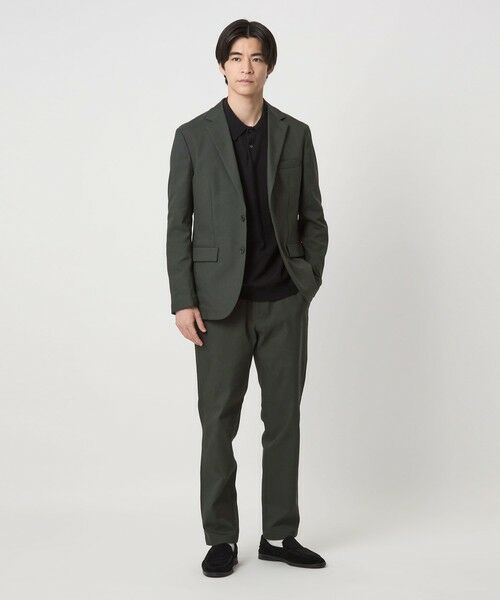 green label relaxing / グリーンレーベル リラクシング テーラードジャケット | F-LET ナロー ジャケット -ストレッチ- | 詳細17
