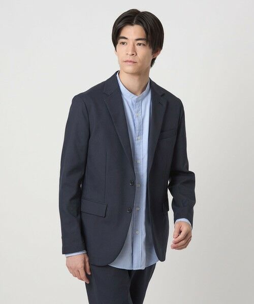 green label relaxing / グリーンレーベル リラクシング テーラードジャケット | F-LET ナロー ジャケット -ストレッチ- | 詳細21