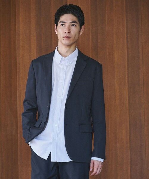 green label relaxing/グリーンレーベル リラクシング F-LET ナロー ジャケット -ストレッチ- NAVY XL green label relaxing/グリーンレーベル リラクシング F-LET ナロー ジャケット -ストレッチ- NAVY XL