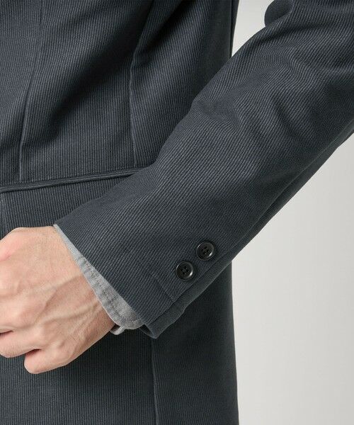 green label relaxing / グリーンレーベル リラクシング テーラードジャケット | ピケ コーデュロイ ナロー ジャケット -ストレッチ- | 詳細6