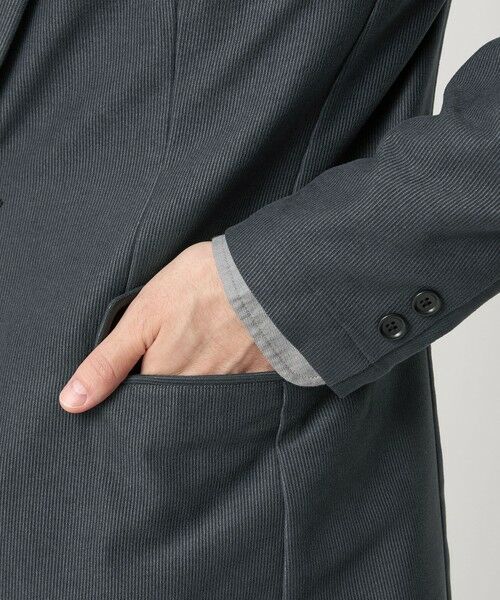 green label relaxing / グリーンレーベル リラクシング テーラードジャケット | ピケ コーデュロイ ナロー ジャケット -ストレッチ- | 詳細8