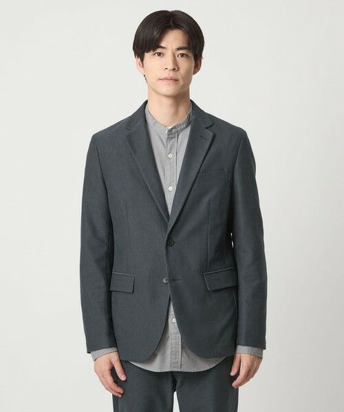 green label relaxing / グリーンレーベル リラクシング テーラードジャケット | ピケ コーデュロイ ナロー ジャケット -ストレッチ- | 詳細2