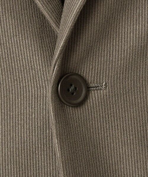green label relaxing / グリーンレーベル リラクシング テーラードジャケット | ピケ コーデュロイ ナロー ジャケット -ストレッチ- | 詳細18