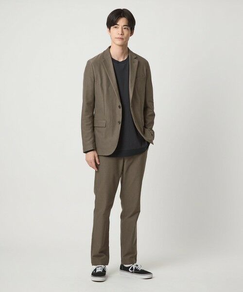 green label relaxing / グリーンレーベル リラクシング テーラードジャケット | ピケ コーデュロイ ナロー ジャケット -ストレッチ- | 詳細16