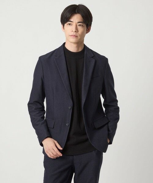 green label relaxing / グリーンレーベル リラクシング テーラードジャケット | ピケ コーデュロイ ナロー ジャケット -ストレッチ- | 詳細20