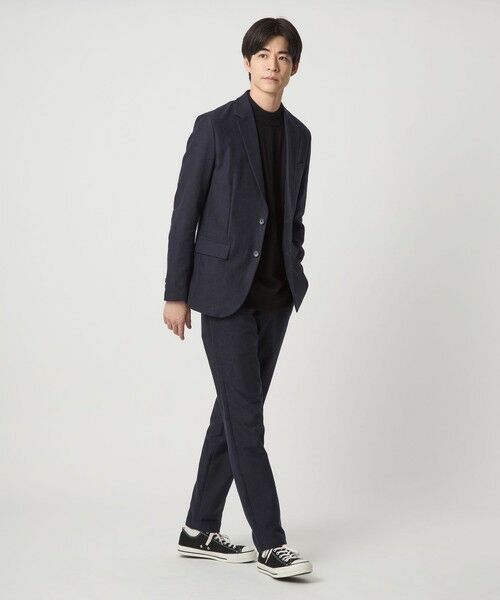 green label relaxing / グリーンレーベル リラクシング テーラードジャケット | ピケ コーデュロイ ナロー ジャケット -ストレッチ- | 詳細21