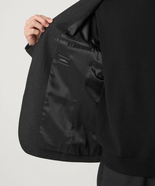 green label relaxing / グリーンレーベル リラクシング テーラードジャケット | ウォッシャブル ホームスパン ナロー ジャケット -ストレッチ- | 詳細4