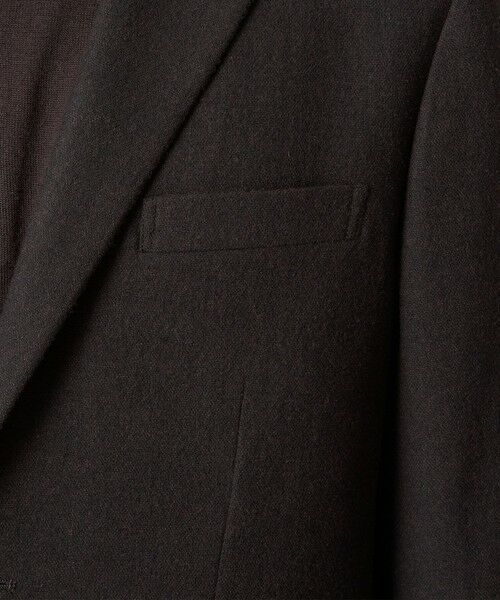 green label relaxing / グリーンレーベル リラクシング テーラードジャケット | ウォッシャブル ホームスパン ナロー ジャケット -ストレッチ- | 詳細13