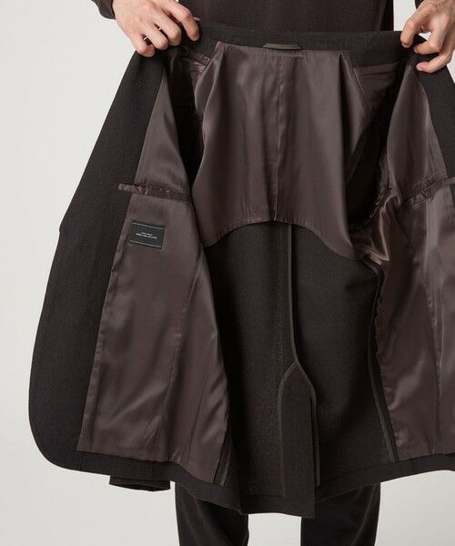 green label relaxing / グリーンレーベル リラクシング テーラードジャケット | ウォッシャブル ホームスパン ナロー ジャケット -ストレッチ- | 詳細18