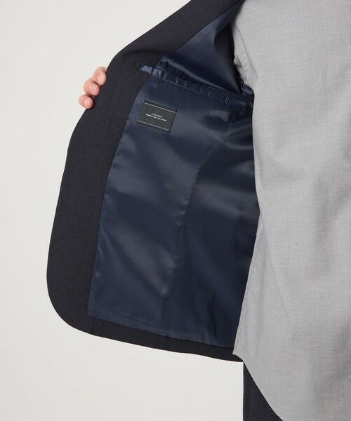 green label relaxing / グリーンレーベル リラクシング テーラードジャケット | ウォッシャブル ホームスパン ナロー ジャケット -ストレッチ- | 詳細25