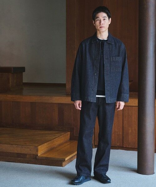 green label relaxing / グリーンレーベル リラクシング ブルゾン | デニム カバーオール | 詳細8