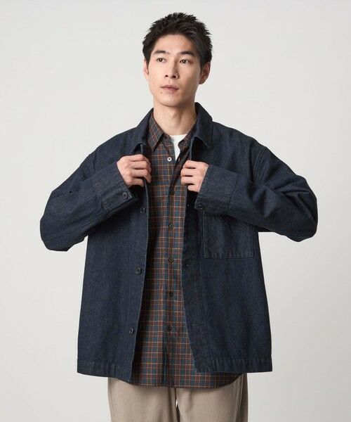 カバーオール greenlabelrelaxing TW サージ カバーオール -ストレッチ-（カバーオール）｜green