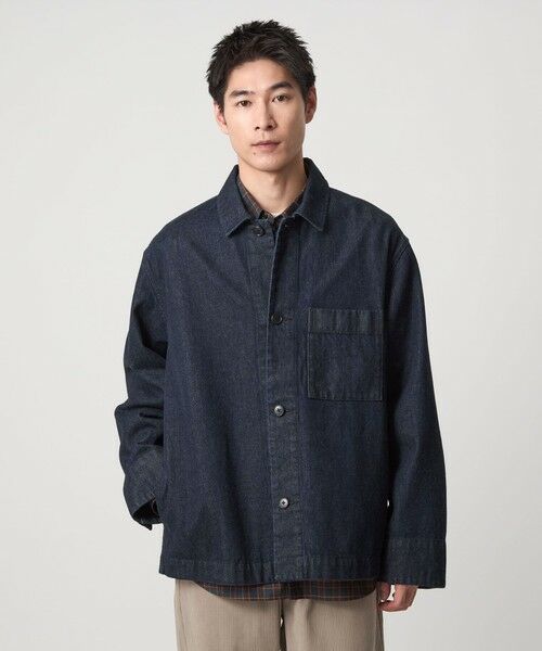 green label relaxing / グリーンレーベル リラクシング ブルゾン | デニム カバーオール | 詳細10