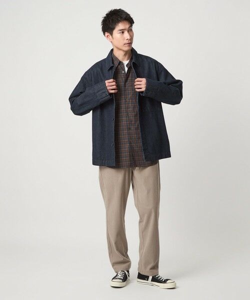 カバーオール greenlabelrelaxing TW サージ カバーオール -ストレッチ-（カバーオール）｜green