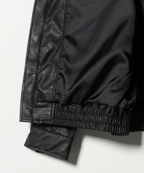 green label relaxing / グリーンレーベル リラクシング ブルゾン | A2 レザーライク ブルゾン | 詳細15