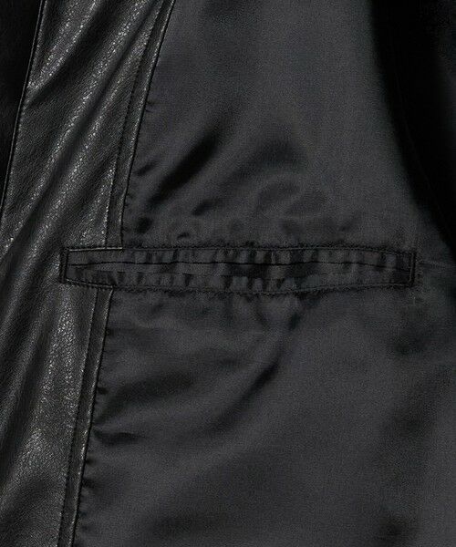 green label relaxing / グリーンレーベル リラクシング ブルゾン | A2 レザーライク ブルゾン | 詳細16