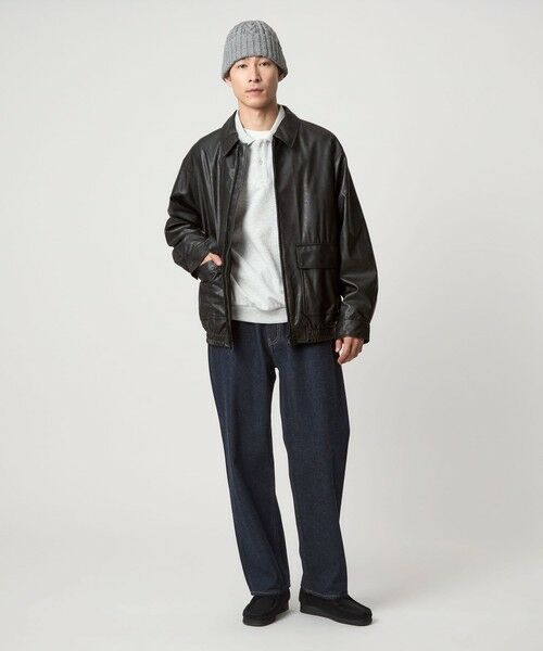 green label relaxing / グリーンレーベル リラクシング ブルゾン | A2 レザーライク ブルゾン | 詳細2