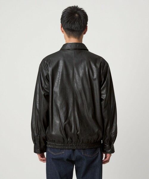 green label relaxing / グリーンレーベル リラクシング ブルゾン | A2 レザーライク ブルゾン | 詳細7