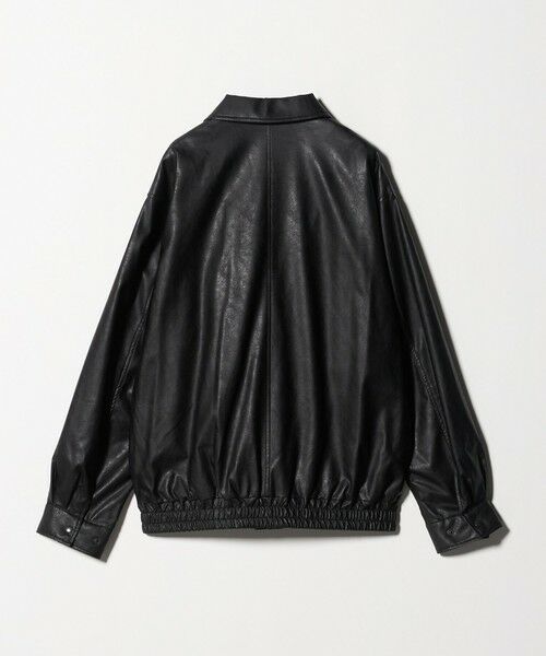 green label relaxing / グリーンレーベル リラクシング ブルゾン | A2 レザーライク ブルゾン | 詳細9