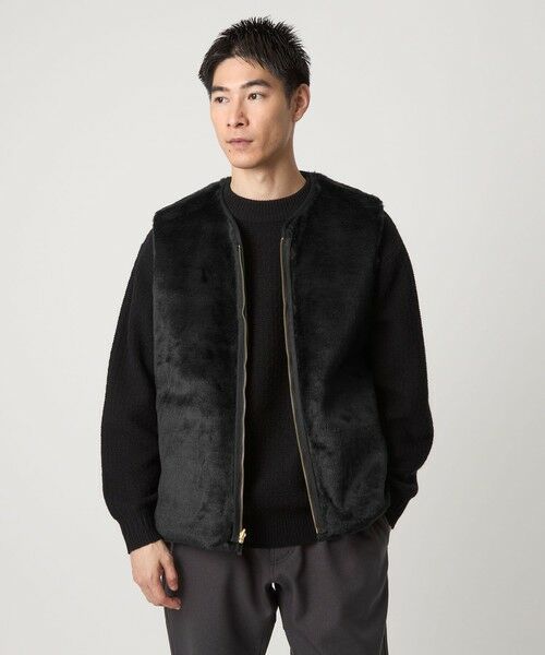 green label relaxing / グリーンレーベル リラクシング その他アウター | 【別注】＜Barbour＞リバーシブル フェイクファー コーデュロイ ベスト | 詳細16