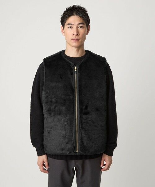 green label relaxing / グリーンレーベル リラクシング その他アウター | 【別注】＜Barbour＞リバーシブル フェイクファー コーデュロイ ベスト | 詳細18