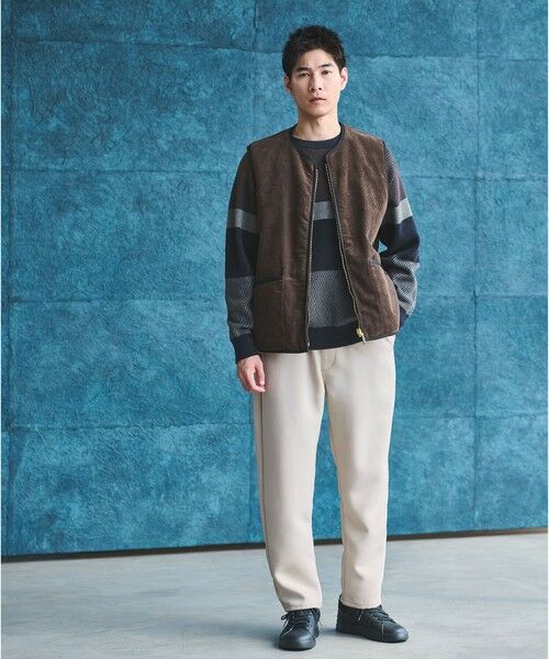 green label relaxing / グリーンレーベル リラクシング その他アウター | 【別注】＜Barbour＞リバーシブル フェイクファー コーデュロイ ベスト | 詳細3