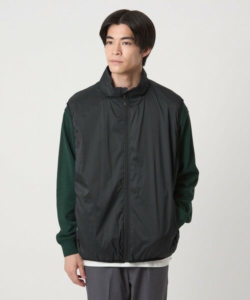 green label relaxing / グリーンレーベル リラクシング その他アウター | 【別注】＜DAIWA＞PERTEX スタンドネック ベスト | 詳細5